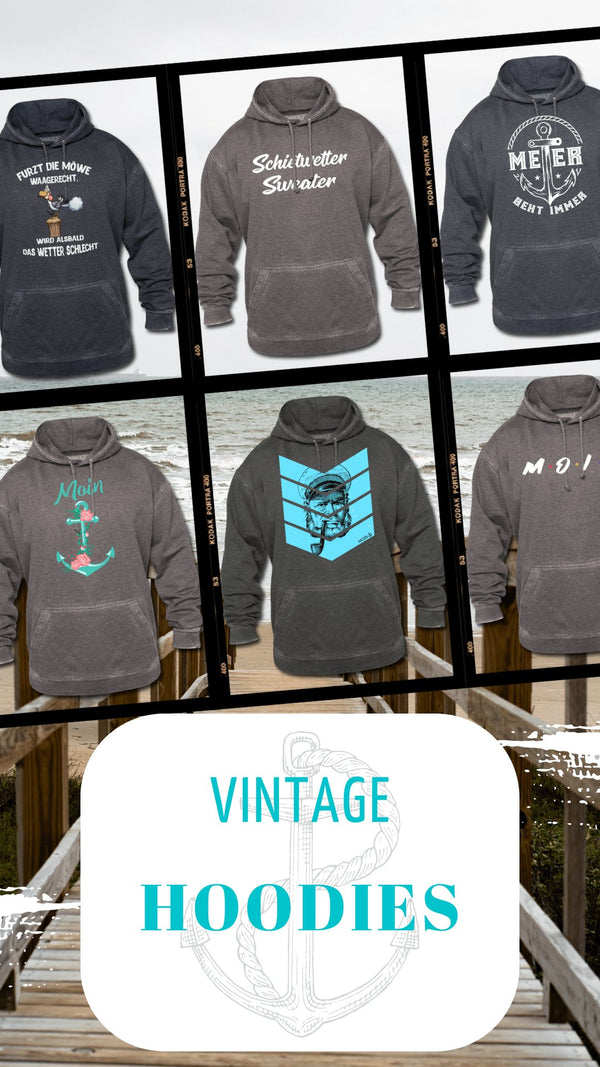 Kapuzenpullover Unisex Vintage