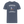 Laden Sie das Bild in den Galerie-Viewer, Herren Premium T-Shirt STRANDKORB UND FISCHBRÖTCHEN - Blau meliert