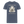 Laden Sie das Bild in den Galerie-Viewer, Herren Premium T-Shirt STURM IST ERST - Blau meliert