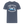 Laden Sie das Bild in den Galerie-Viewer, Herren Premium T-Shirt EIN RAUER TAG AM MEER - Blau meliert