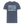 Laden Sie das Bild in den Galerie-Viewer, Herren Premium T-Shirt SCHNACK PLATT - Blau meliert
