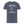 Laden Sie das Bild in den Galerie-Viewer, Herren Premium T-Shirt STRANDKORB UND FISCHBRÖTCHEN - Blau meliert