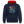 Laden Sie das Bild in den Galerie-Viewer, Mehrfarben Hoodie SCHIET OP ALLENS | Norddeutscher Humor - Navy/Rot