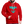 Laden Sie das Bild in den Galerie-Viewer, Contrast Colour Hoodie - Rot/Weiß