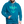 Laden Sie das Bild in den Galerie-Viewer, Contrast Colour Hoodie - Pfauenblau/Grau meliert