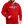 Laden Sie das Bild in den Galerie-Viewer, Contrast Colour Hoodie - Rot/Weiß