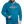 Laden Sie das Bild in den Galerie-Viewer, Contrast Colour Hoodie - Pfauenblau/Grau meliert