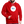 Laden Sie das Bild in den Galerie-Viewer, Contrast Colour Hoodie - Rot/Weiß