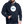 Laden Sie das Bild in den Galerie-Viewer, Contrast Colour Hoodie - Navy/Grau meliert
