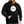 Laden Sie das Bild in den Galerie-Viewer, Contrast Colour Hoodie - Schwarz/Gold