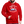 Laden Sie das Bild in den Galerie-Viewer, Contrast Colour Hoodie - Rot/Weiß