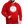 Laden Sie das Bild in den Galerie-Viewer, Contrast Colour Hoodie - Rot/Weiß