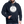 Laden Sie das Bild in den Galerie-Viewer, Contrast Colour Hoodie - Navy/Grau meliert