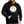 Laden Sie das Bild in den Galerie-Viewer, Contrast Colour Hoodie - Schwarz/Gold