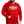 Laden Sie das Bild in den Galerie-Viewer, Contrast Colour Hoodie - Rot/Weiß