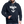 Laden Sie das Bild in den Galerie-Viewer, Contrast Colour Hoodie - Navy/Grau meliert