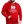 Laden Sie das Bild in den Galerie-Viewer, Contrast Colour Hoodie - Rot/Weiß