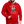 Laden Sie das Bild in den Galerie-Viewer, Contrast Colour Hoodie - Rot/Weiß