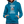 Laden Sie das Bild in den Galerie-Viewer, Contrast Colour Hoodie - Pfauenblau/Grau meliert