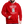 Laden Sie das Bild in den Galerie-Viewer, Contrast Colour Hoodie - Rot/Weiß