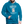 Laden Sie das Bild in den Galerie-Viewer, Contrast Colour Hoodie - Pfauenblau/Grau meliert