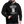 Laden Sie das Bild in den Galerie-Viewer, Contrast Colour Hoodie - Schwarz/Grau meliert