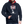 Laden Sie das Bild in den Galerie-Viewer, Contrast Colour Hoodie - Navy/Rot