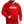 Laden Sie das Bild in den Galerie-Viewer, Contrast Colour Hoodie - Rot/Weiß