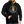 Laden Sie das Bild in den Galerie-Viewer, Contrast Colour Hoodie - Schwarz/Gold