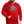 Laden Sie das Bild in den Galerie-Viewer, Contrast Colour Hoodie - Rot/Weiß