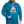 Laden Sie das Bild in den Galerie-Viewer, Contrast Colour Hoodie - Pfauenblau/Grau meliert