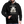 Laden Sie das Bild in den Galerie-Viewer, Contrast Colour Hoodie - Schwarz/Grau meliert