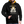 Laden Sie das Bild in den Galerie-Viewer, Contrast Colour Hoodie - Schwarz/Gold