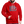 Laden Sie das Bild in den Galerie-Viewer, Contrast Colour Hoodie - Rot/Weiß