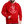 Laden Sie das Bild in den Galerie-Viewer, Contrast Colour Hoodie - Rot/Weiß