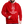 Laden Sie das Bild in den Galerie-Viewer, Contrast Colour Hoodie - Rot/Weiß