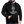 Laden Sie das Bild in den Galerie-Viewer, Contrast Colour Hoodie - Schwarz/Grau meliert