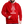 Laden Sie das Bild in den Galerie-Viewer, Contrast Colour Hoodie - Rot/Weiß
