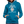 Laden Sie das Bild in den Galerie-Viewer, Contrast Colour Hoodie - Pfauenblau/Grau meliert