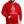 Laden Sie das Bild in den Galerie-Viewer, Contrast Colour Hoodie - Rot/Weiß
