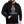 Laden Sie das Bild in den Galerie-Viewer, Contrast Colour Hoodie - Schwarz/Grau meliert