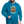 Laden Sie das Bild in den Galerie-Viewer, Contrast Colour Hoodie - Pfauenblau/Grau meliert