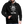 Laden Sie das Bild in den Galerie-Viewer, Contrast Colour Hoodie - Schwarz/Grau meliert