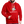 Laden Sie das Bild in den Galerie-Viewer, Contrast Colour Hoodie - Rot/Weiß
