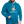 Laden Sie das Bild in den Galerie-Viewer, Contrast Colour Hoodie - Pfauenblau/Grau meliert