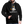 Laden Sie das Bild in den Galerie-Viewer, Contrast Colour Hoodie - Schwarz/Grau meliert