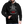 Laden Sie das Bild in den Galerie-Viewer, Contrast Colour Hoodie - Schwarz/Grau meliert
