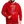 Laden Sie das Bild in den Galerie-Viewer, Contrast Colour Hoodie - Rot/Weiß