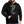 Laden Sie das Bild in den Galerie-Viewer, Contrast Colour Hoodie - Schwarz/Grau meliert