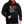Laden Sie das Bild in den Galerie-Viewer, Contrast Colour Hoodie - Schwarz/Rot